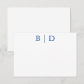 N'Importe Quelle Couleur - Deux Lettres Cartes Mon (Devant / Derrière)