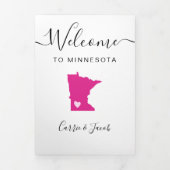 N'importe quelle couleur Minnesota Carte Mariage B (Page de couverture)