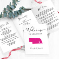 N'importe quelle couleur Nebraska Carte Mariage Bi