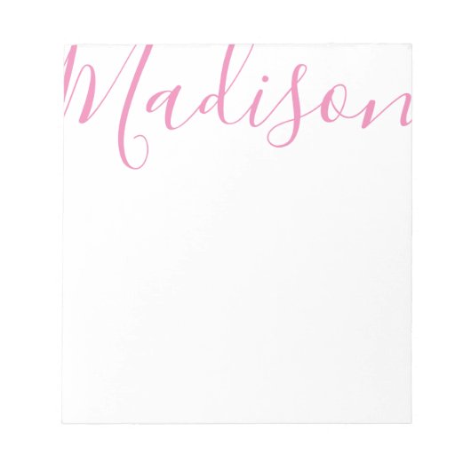 N'importe quelle couleur - Nom de script Bloc-note (Devant)