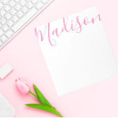 N'importe quelle couleur - Nom de script Bloc-note