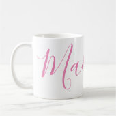 N'importe quelle couleur - Nom du script Mug perso (Gauche)