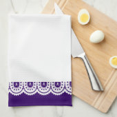 N'IMPORTE QUELLE COULEUR ! Serviette de thé en den (Quart Plié)