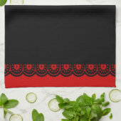 N'IMPORTE QUELLE COULEUR ! Serviette de thé en den (Plié)