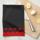 N'IMPORTE QUELLE COULEUR ! Serviette de thé en den (Quart Plié)