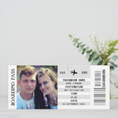 N'IMPORTE QUELLE destination carte d'embarquement  (Debout devant)