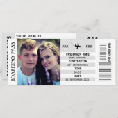 N'IMPORTE QUELLE destination carte d'embarquement  (Devant / Derrière)