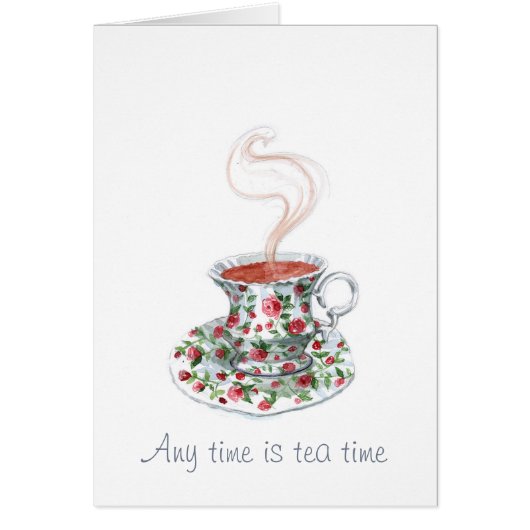 N'importe quelle heure est le tea time (Devant)