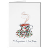 N'importe quelle heure est le tea time (Devant)