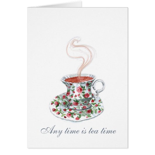 N'importe quelle heure est le tea time (Devant)