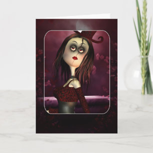 N'Importe Quelle Occasion Carte de voeux gothique