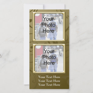 N'Importe Quelle Occasion Classic Gold Carte photo