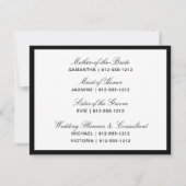 N'importe qui carte | Calligraphie esquissée (Noir (Dos)