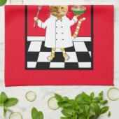 N'Importe Qui Peut Cuisiner ! Serviette de cuisine (Plié)