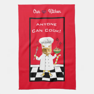 N'Importe Qui Peut Cuisiner ! Serviette de cuisine