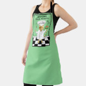 N'Importe Qui Peut Cuisiner ! Tablier Vert Kitty ( (Insitu)