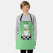 N'Importe Qui Peut Cuisiner ! Tablier Vert Kitty ( (Porté)