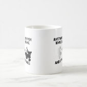 N'importe quoi peut arriver Tasse drôle quad VTT (Centre)