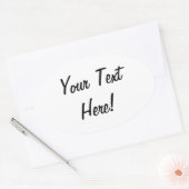 N'IMPORTE QUOI Stickers Ajoutez votre propre texte (Enveloppe)