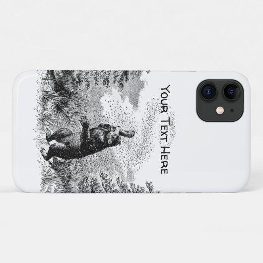 Nimrod - Beer en bijen Case-Mate iPhone Case (Achterkant (horizontaal))
