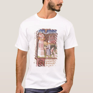 Nimrod die toezicht houdt op de bouw van de toren t-shirt
