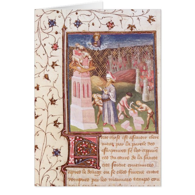 Nimrod surveillant le bâtiment de la tour de (Devant)