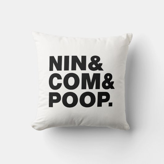 NIN & COM & POOP. KUSSEN (Voorkant)