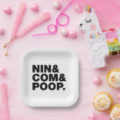 NIN & COM & POOP. PAPIEREN BORDJE (Feest)
