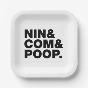 NIN & COM & POOP. PAPIEREN BORDJE