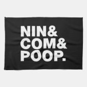 NIN & COM & POOP. THEEDOEK (Horizontaal)