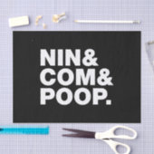 NIN & COM & POOP. TISSUEPAPIER (Craft)