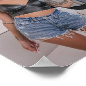 Nina Pink Poster (Hoek)