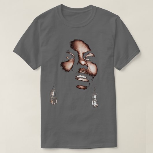 Nina Simone 1 T-shirt (Design voorkant)