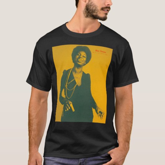 Nina Simone Jazz Essential T-shirt (Voorkant)