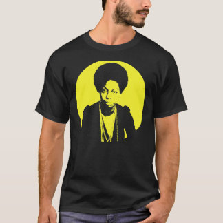 Nina Simone - Jazz Lady (voor donkere achtergrond) T-shirt