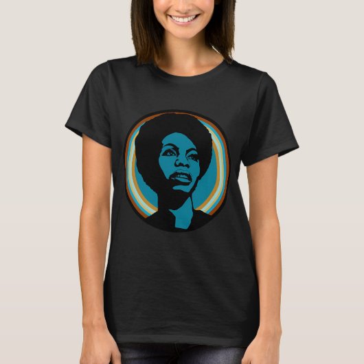 nina simone t-shirt (Voorkant)
