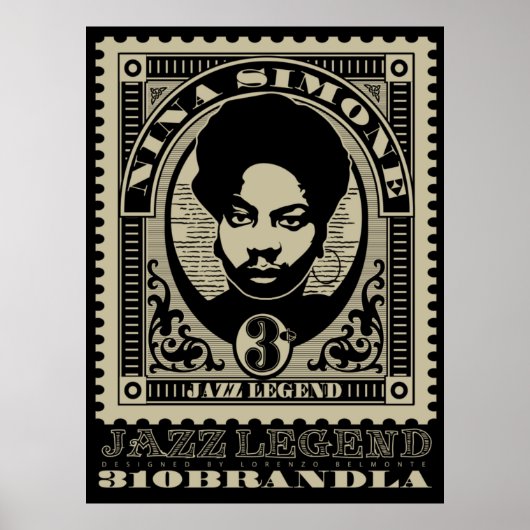 Nina Sione Stamp Poster (Voorkant)