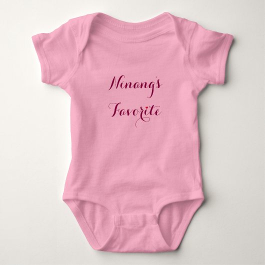 Ninangs favoriet! romper (Voorkant)