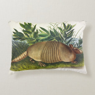 Nine-Buurt, langwerpige Armadillo van Audubon Accent Kussen