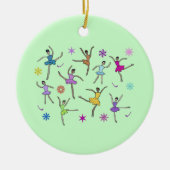 Nine Dames Dansende Ornament (Voorkant)