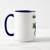 Nine Lives Left Black Cat Halloween Mok (Links)