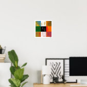 Nine Mudras Poster A is niet vertaald omdat het ge (Thuiskantoor)