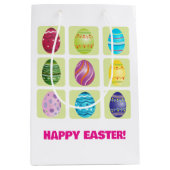 Nine paaseieren medium cadeauzakje (Voorkant)