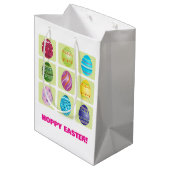 Nine paaseieren medium cadeauzakje (Achterkant Gekanteld)