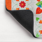 Nine Patch Heart Quilt Muismat (Hoek)