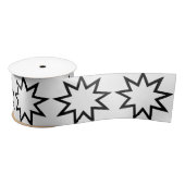 Nine-Pointed Star (symbool van de Bahai Faith) Lint (Spoel)