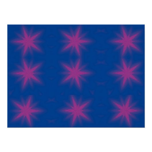 Nine Stars beroemd gemaakt door Ken Gage Art Perfect Poster (Voorkant)