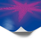 Nine Stars beroemd gemaakt door Ken Gage Art Perfect Poster (Hoek)