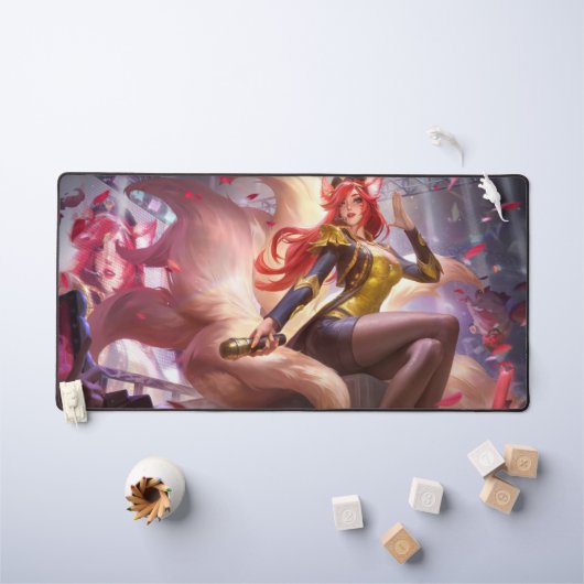 Nine Tail Fox Deskmat |  bureaumat (Kindertafel)