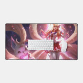 Nine Tail Fox Deskmat | Mat de bureau personnalisa (Clavier et souris)